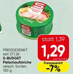 Spar S budget fleischaufstriche Angebot