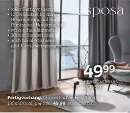 XXXLutz Fertigvorhang Angebot