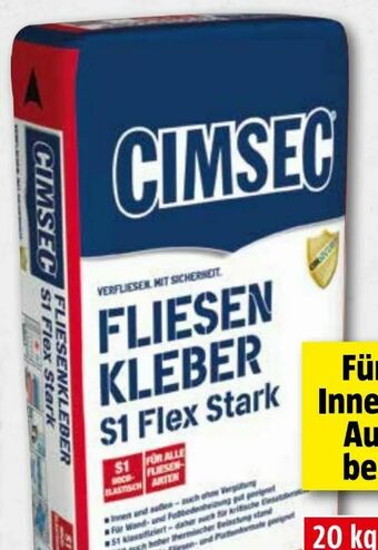 Bauhaus Fliesenkleber S1 Flex Stark Angebot