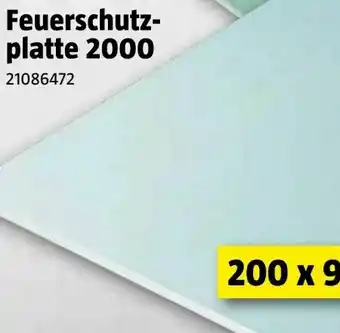 Bauhaus Feuerschutzplatte Super Angebot