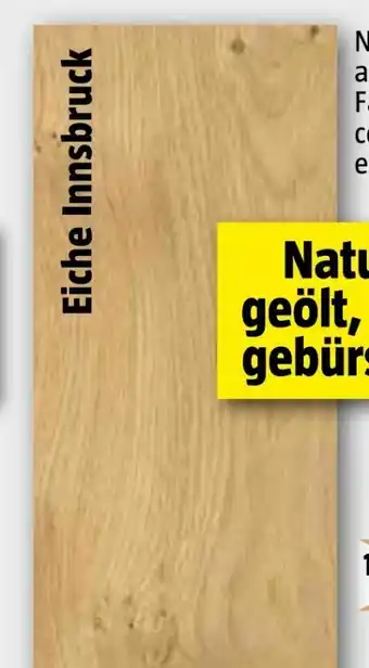 Bauhaus Echtholzparkett Eiche Innsbruck Angebot