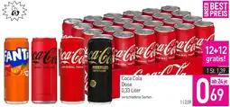 Sutterlüty Coca Cola Dose Angebot