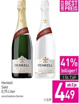 Sutterlüty Henkell Sekt Angebot