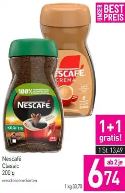 Sutterlüty Nescafé Classic Angebot
