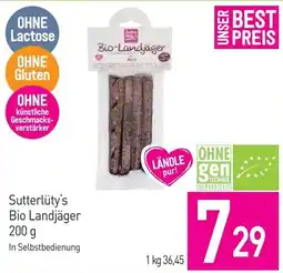 Sutterlüty Sutterlüty's Bio Landjäger Angebot