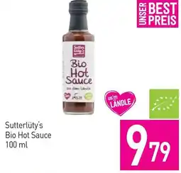 Sutterlüty Sutterlüty's Bio Hot Sauce Angebot