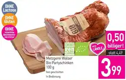Sutterlüty Metzgerei Walser Bio Partyschinken 100 g Angebot