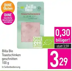 Sutterlüty Billa Bio Toastschinken geschnitten Angebot