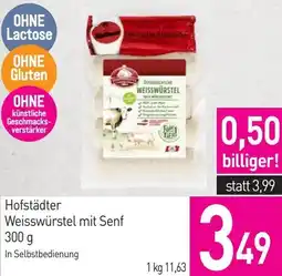 Sutterlüty Hofstädter Weisswürstel mit Senf Angebot