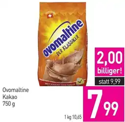 Sutterlüty Ovomaltine Kakao Angebot