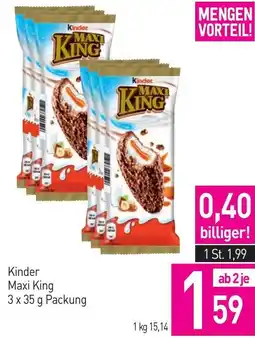 Sutterlüty Kinder Maxi King Angebot