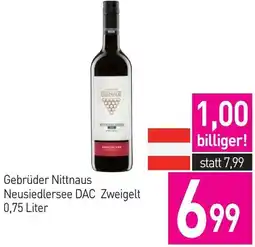 Sutterlüty Gebrüder nittnaus neusiedlersee dac zweigelt Angebot