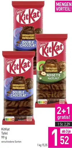 Sutterlüty KitKat Tafel Angebot