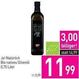 Sutterlüty Ja! Natürlich Bio natives Olivenöl Angebot
