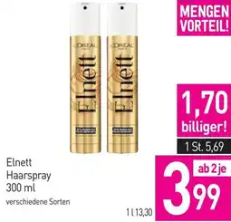 Sutterlüty Elnett Haarspray Angebot