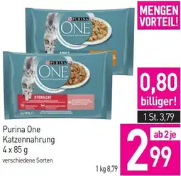 Sutterlüty Purina One Katzennahrung Angebot