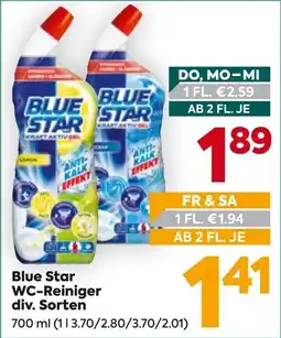 Billa Blue Star WC-Reiniger Angebot