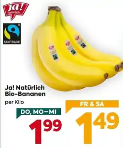 Billa Bio Bananen Angebot