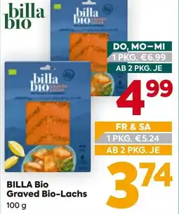 Billa Billa bio graved bio lachs Angebot