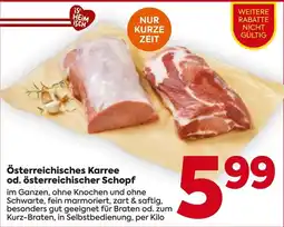 Billa Österreichisches Karree Angebot