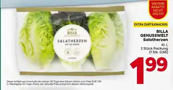 Billa Salatherzen Angebot
