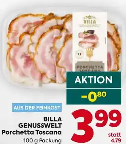 Billa Porchetta toscana Angebot