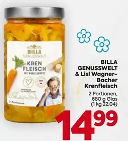 Billa Lisl Wagner Bacher Krenfleisch Angebot