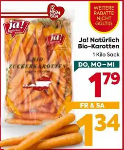 Billa Bio Karotten Angebot