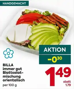 Billa immer gut Blattsalat- mischung orientalisch Angebot