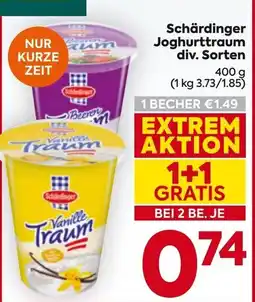 Billa Schärdinger Joghurttraum Angebot