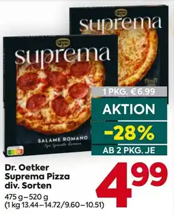 Billa Dr. Oetker Pizza Angebot
