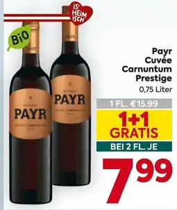Billa Cuvée Carnuntum Prestige Angebot