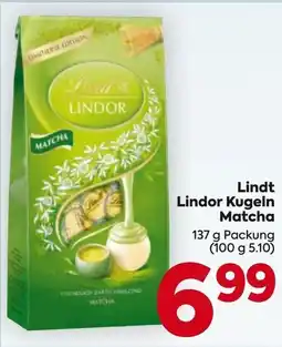 Billa Lindor Kugeln Matcha Angebot
