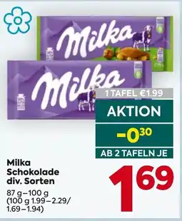 Billa Schokolade Angebot