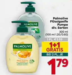 Billa Palmolive Flüssigseife Pumpe Angebot