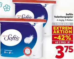 Billa Toilettenpapier Angebot