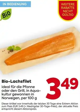 Billa Bio-Lachsfilet Angebot