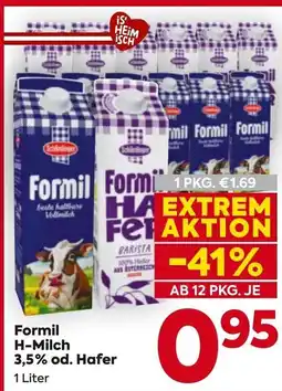 Billa Formil H-Milch Angebot
