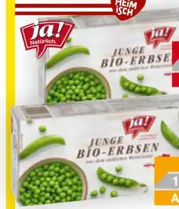 Billa ja!natürlich Junge Bio-Erbsen Angebot