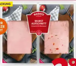 Billa Radatz Wurstaufschnitt Angebot