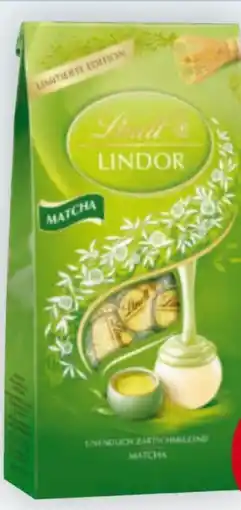 Billa Lindt Lindor Kugeln Matcha Angebot