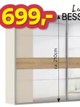 Möbelix Luca Bessoni Schwebetürenschrank Angebot