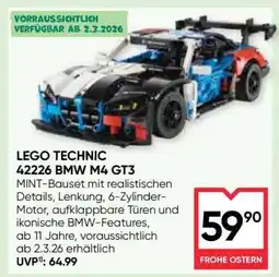 Maximarkt LEGO TECHNIC 42226 BMW M4 GT3 Angebot