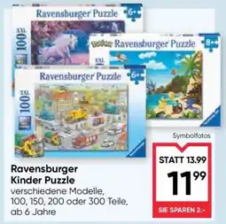 Maximarkt Ravensburger Kinder Puzzle Angebot