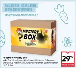Maximarkt Pokémon Mystery Box Angebot