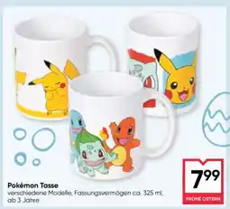 Maximarkt Pokémon Tasse Angebot