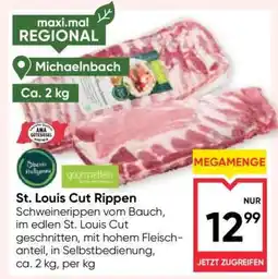 Maximarkt St. Louis Cut Rippen Angebot