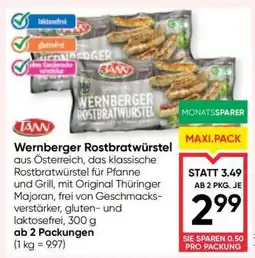 Maximarkt Wernberger Rostbratwürstel Angebot