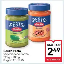 Maximarkt Barilla Pesto Angebot