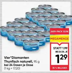 Maximarkt Vier Diamanten Thunfisch naturell Angebot